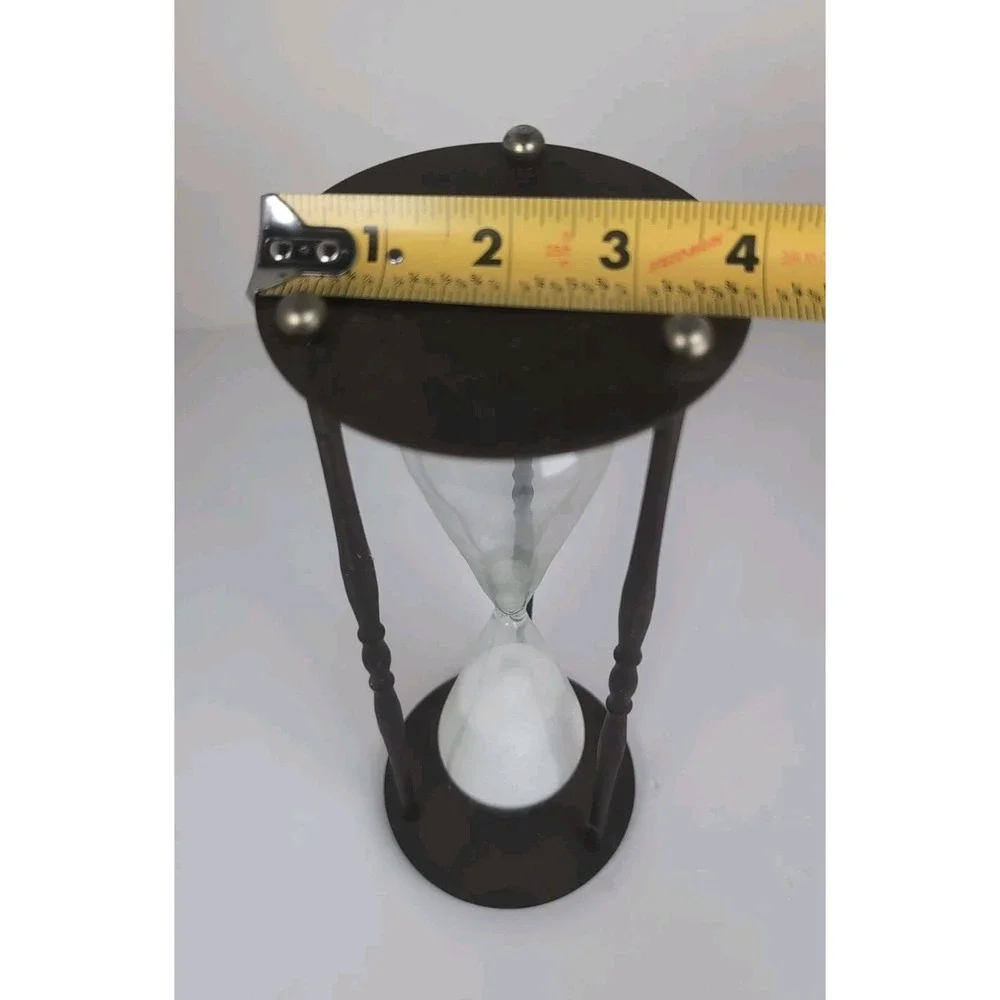 Vintage Brass Hourglass Leonard Towle 10 1/2